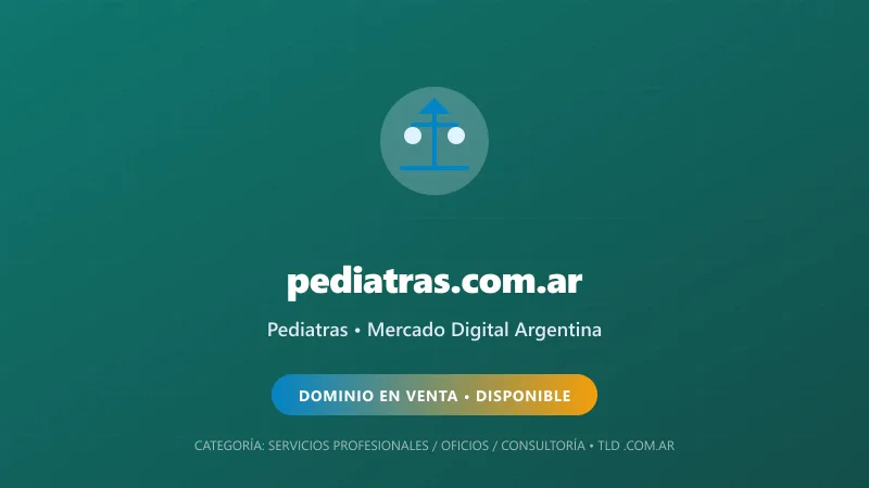 Identidad gráfica y activo digital para Pediatras en Argentina